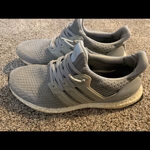 adidas Shoes - Adidas Ultra Boost-Silver/gray adidas Shoes - Adidas Ultra Boost-Silver/gray